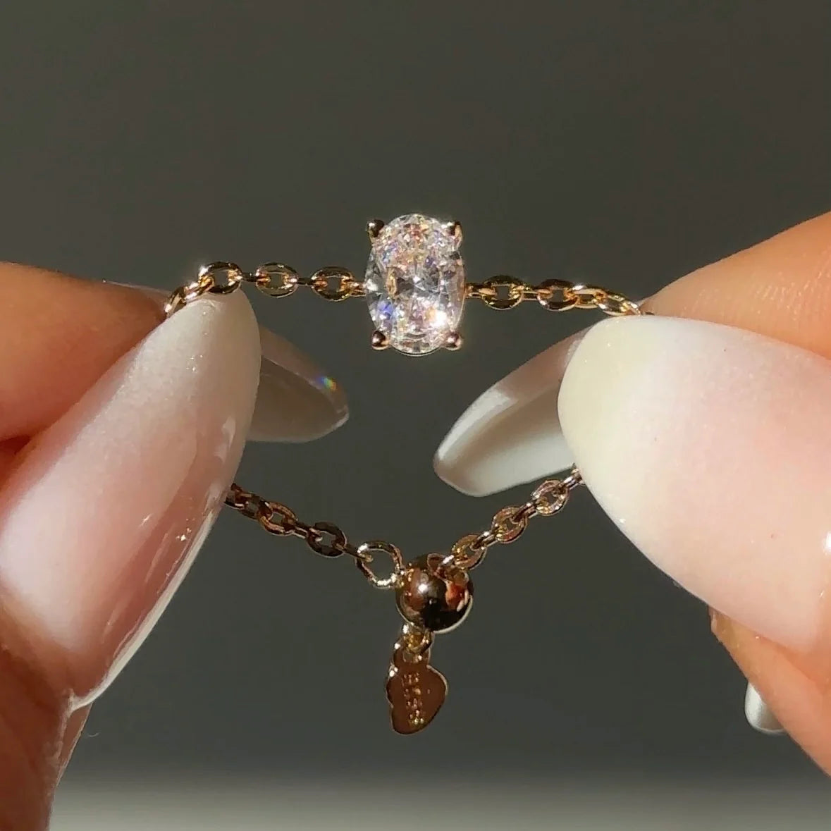 Yuni Gold - Chain Ring