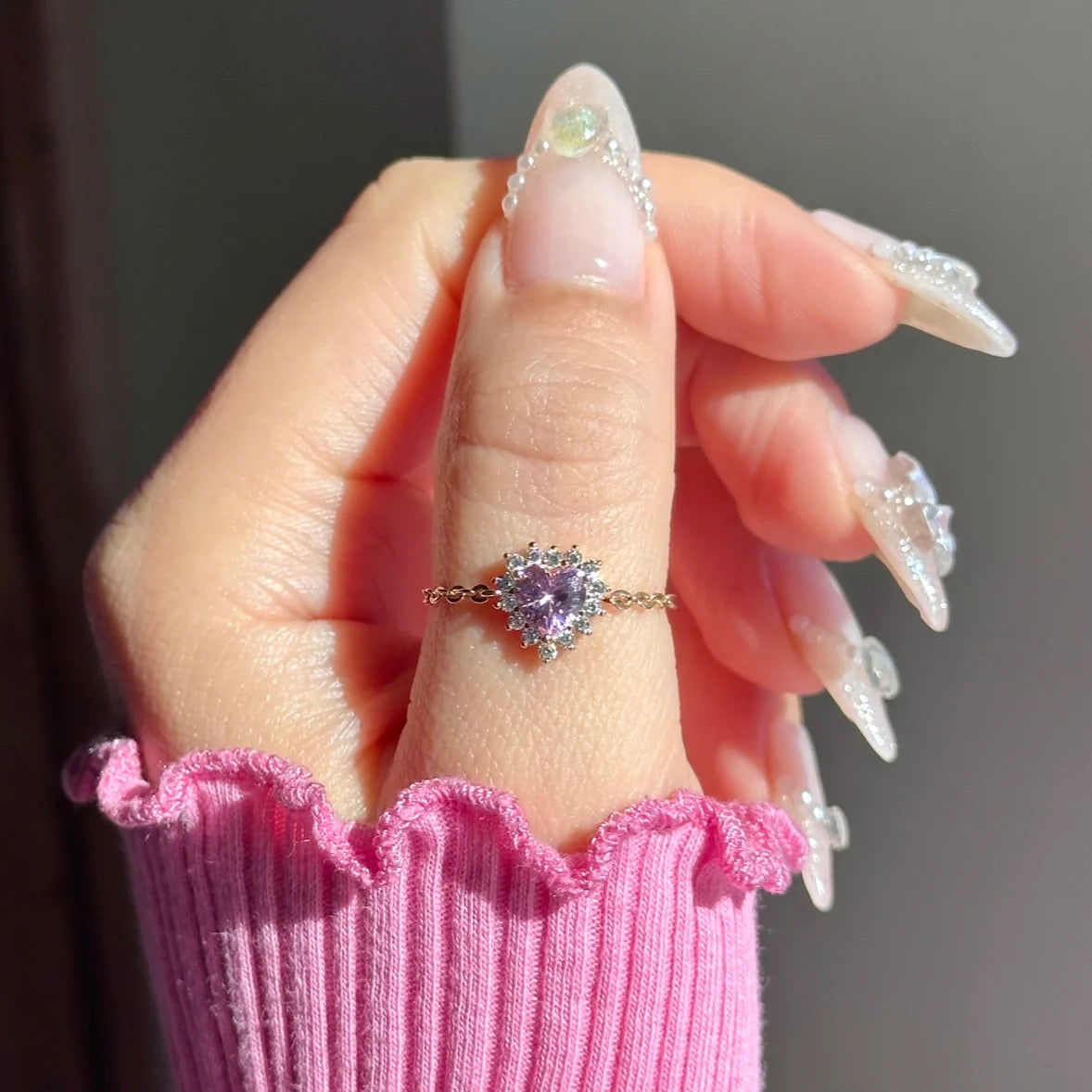 Pink Coquette - Chain Ring