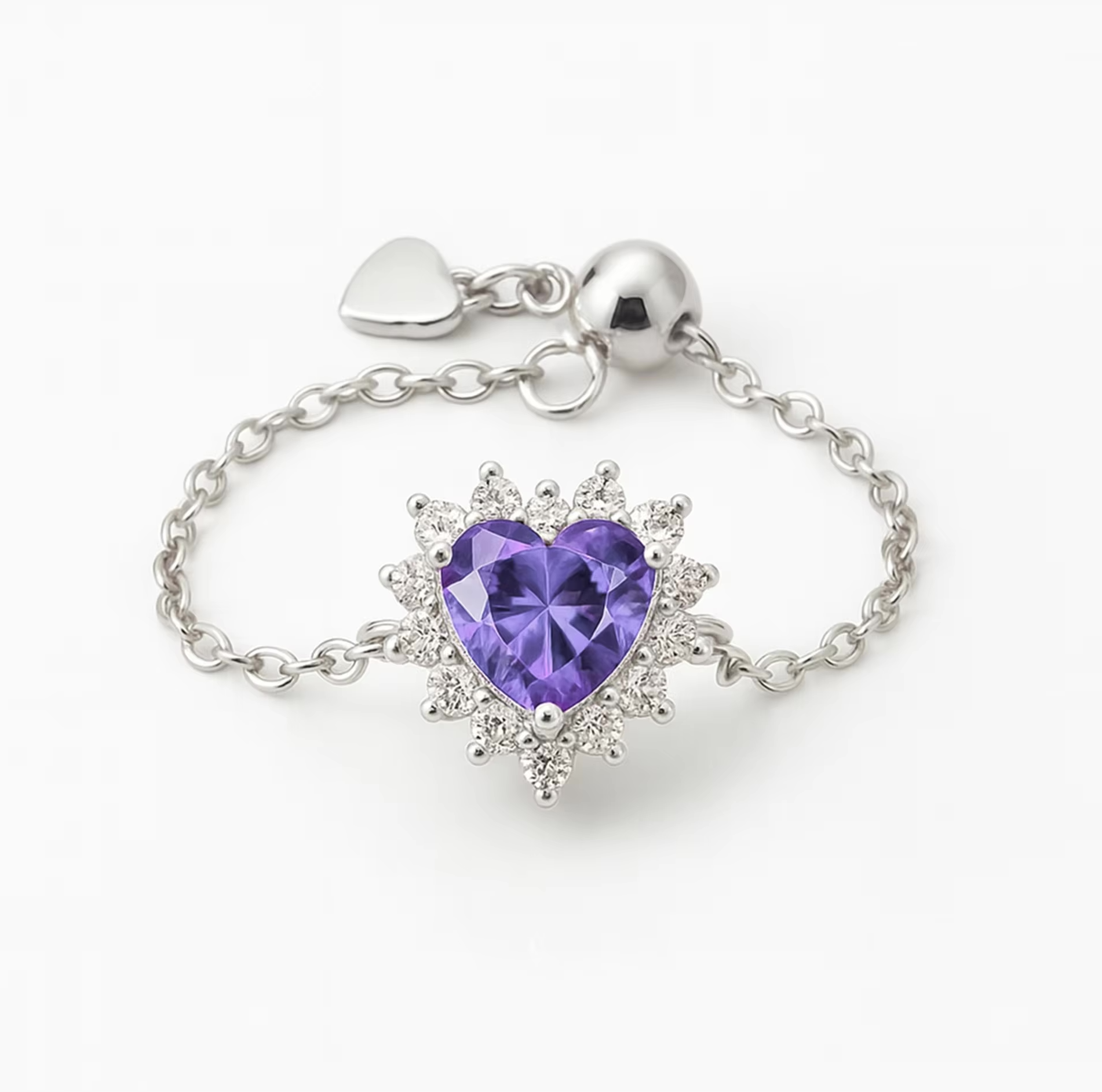Purple Coquette - Chain Ring