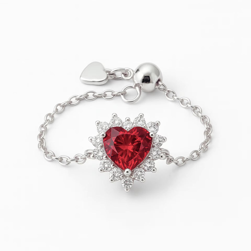 Red Coquette - Chain Ring