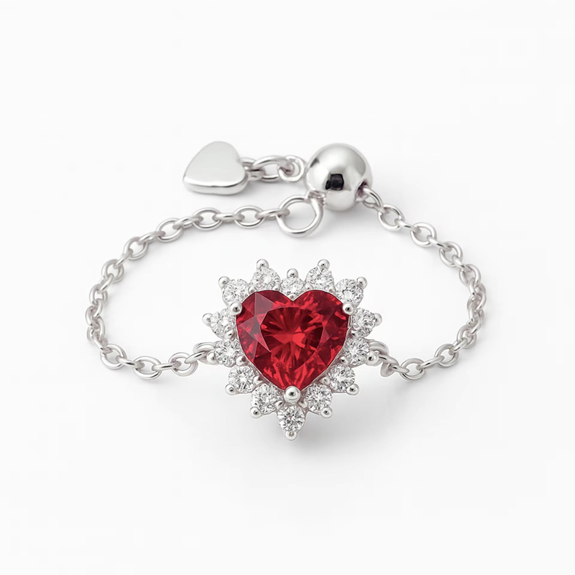 Red Coquette - Chain Ring