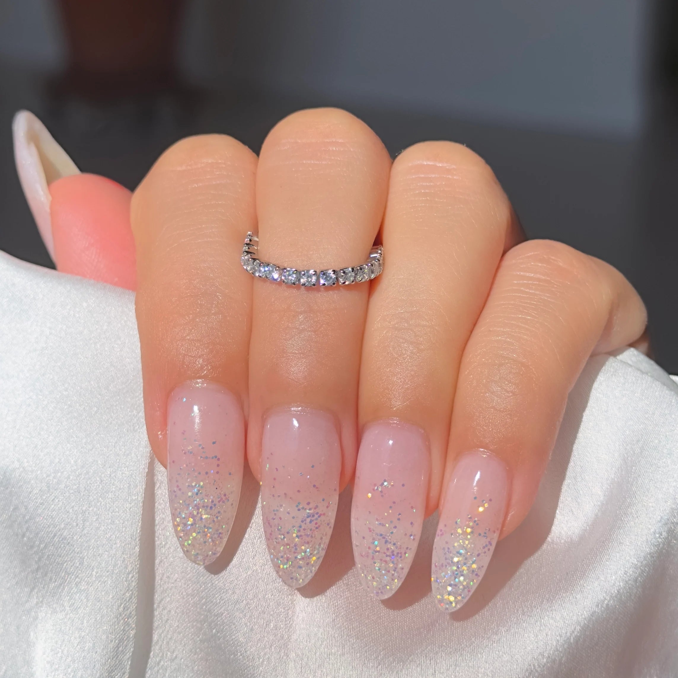 Infinity Silver - Chain Ring