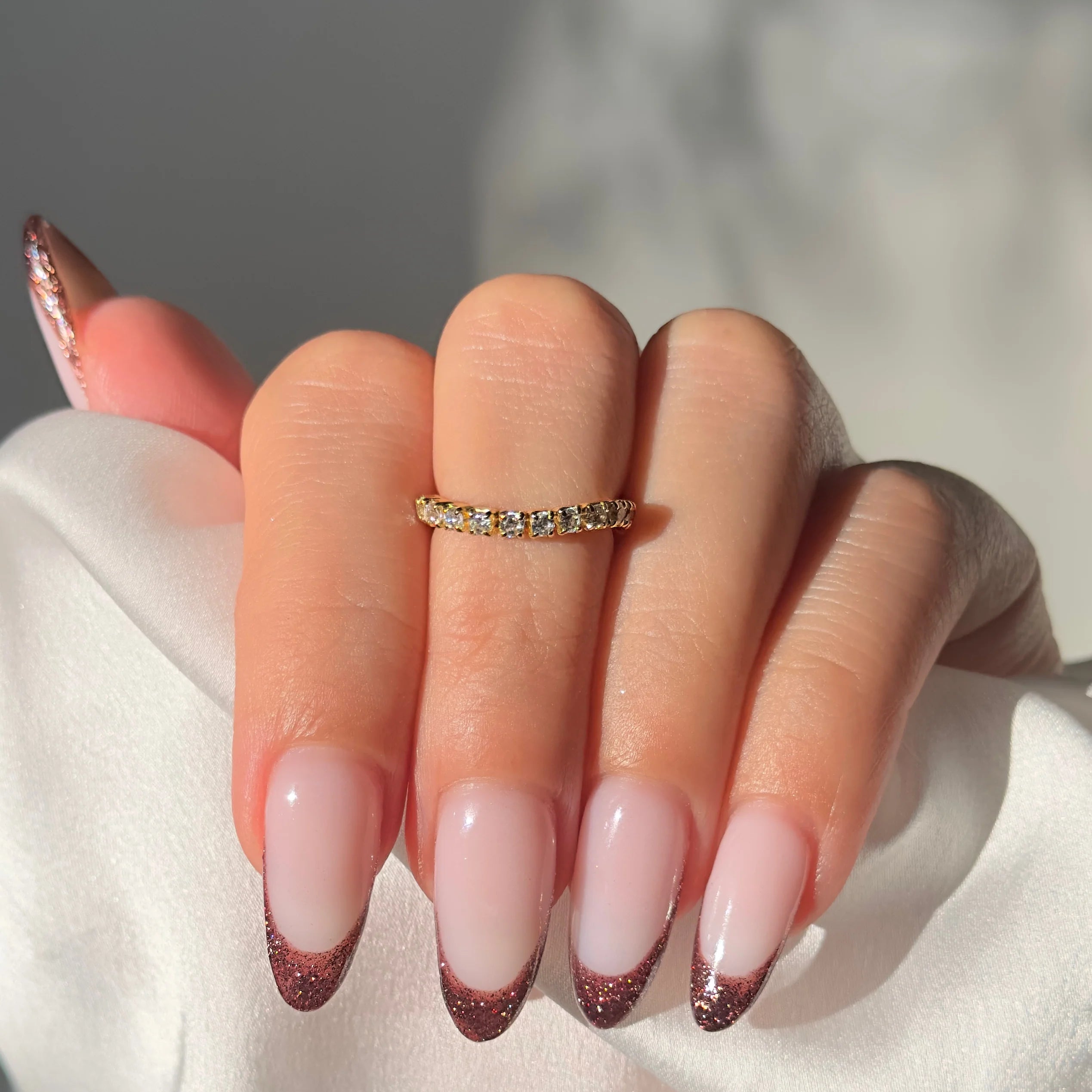 Infinity Gold - Chain Ring